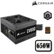 [VOUCHER 80K]Nguồn máy tính CORSAIR CV650 - 650W 80 Plus Bronze